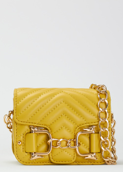 Міні-сумка Trussardi Marigold гірчичного кольору, фото